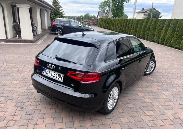 Audi A3 cena 48900 przebieg: 188000, rok produkcji 2014 z Goniądz małe 631